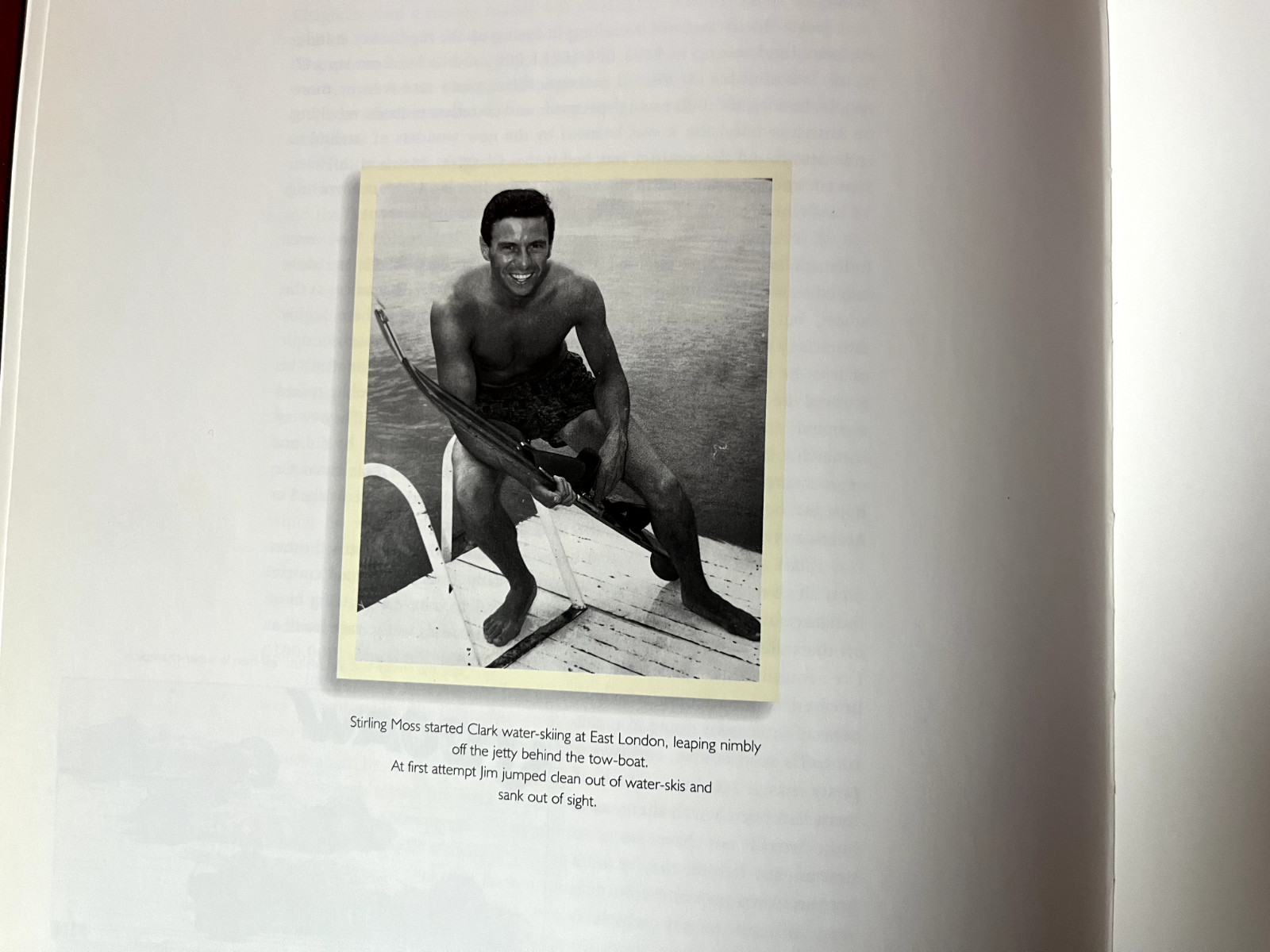 Jim Clark by Eric Dymock 1997 Edition, with printed signature by Jim Clark