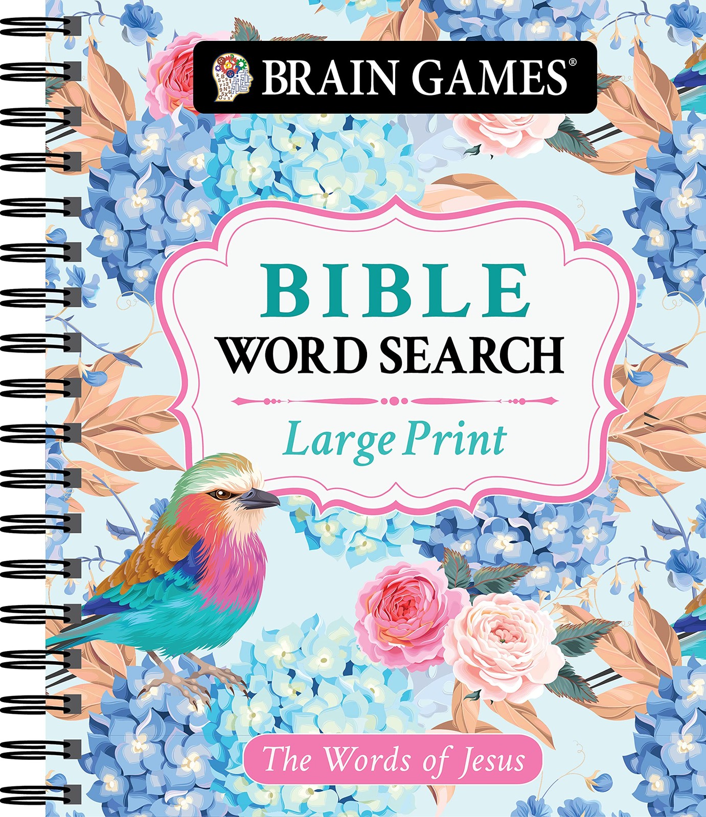 Brain Games Large Print Bible Word Search The Words of Jesus Brain Games Bible