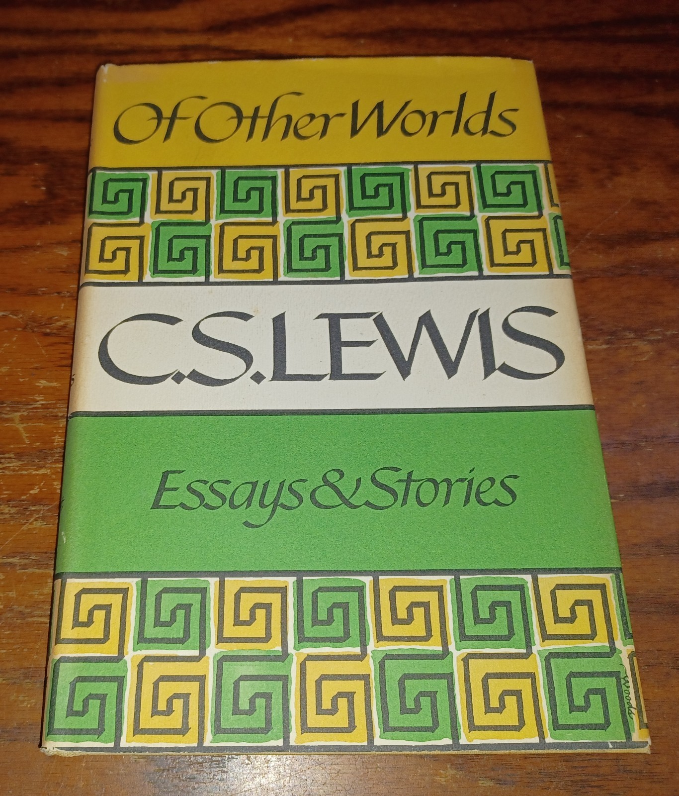 C. S. Lewis / Of Other Worlds / 1967 1ST US PRINT HBDJ