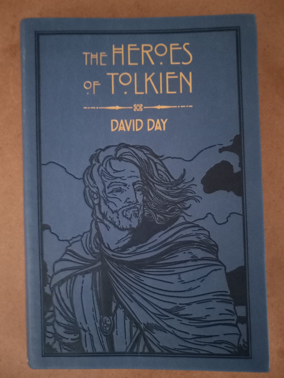 THE HEROES OF TOLKIEN David Day Illustrated Guide Faux Leather Flexi Bound 2017