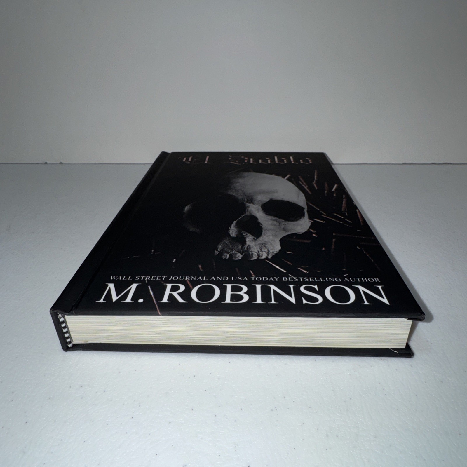 El Diablo by M. Robinson Mystic Box Signed Edition Hardcover Book VERYGOOD