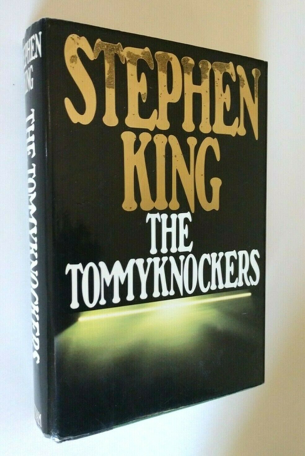 THE TOMMYKNOCKERS STEPHEN KING 1987 HCDJ TRUE 1st Edition 1st Printing Gold