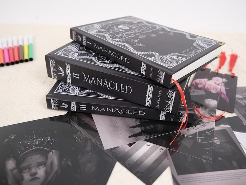 Manacled Book : Complete 3-Volume Hardcover Edition with Illustrations. Manacled