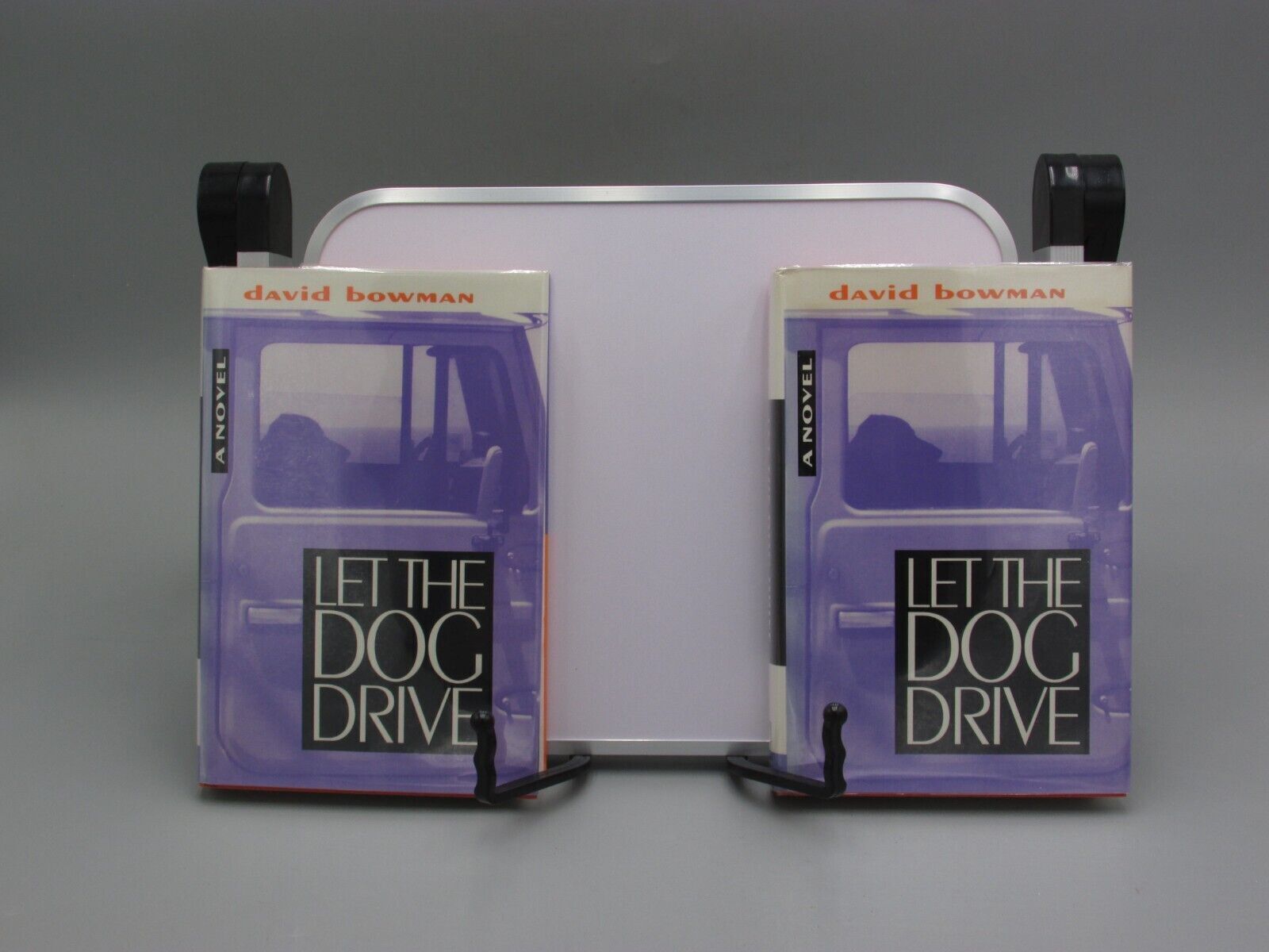 1992 LET THE DOG DRIVE BY DAVID BOMAN SIGNED WITH BONUS UNSIGNED COPY 1ST ED B12