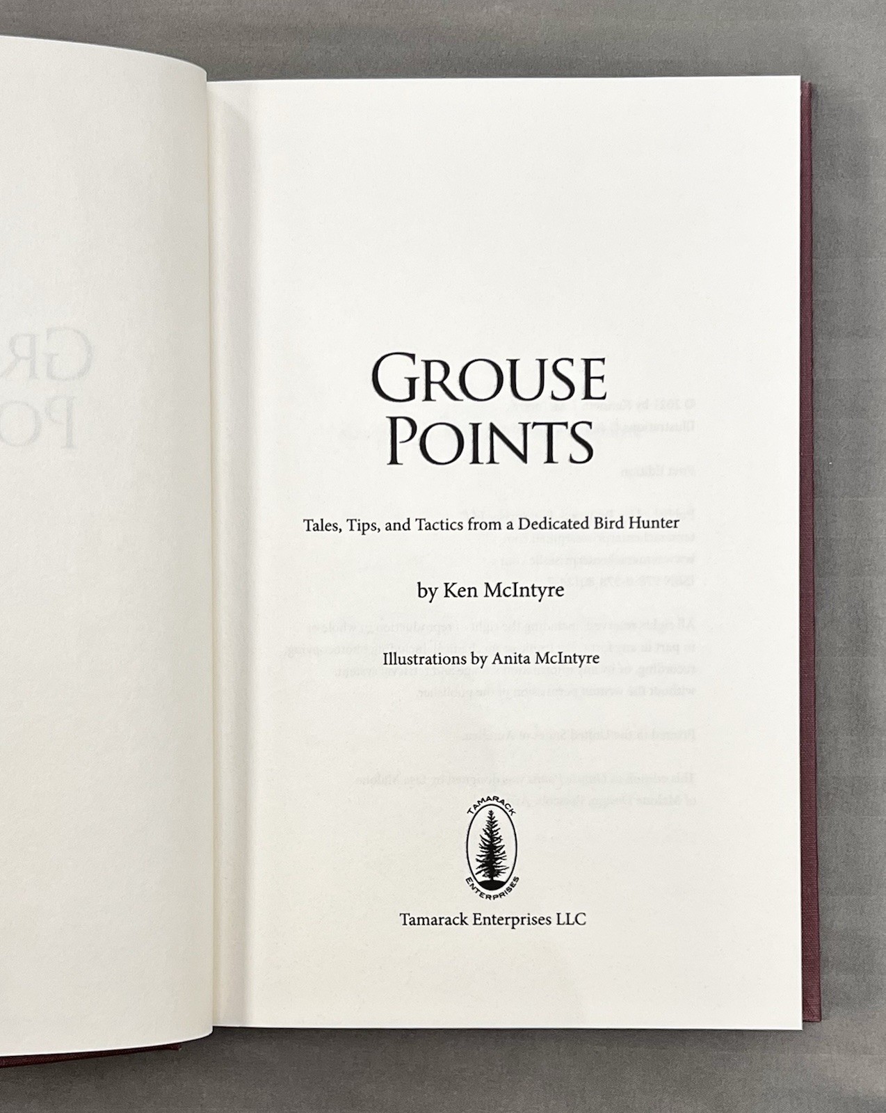 Grouse Points – First Edition 2021 – Ken McIntyre – Bird Hunting Dogs Pointer