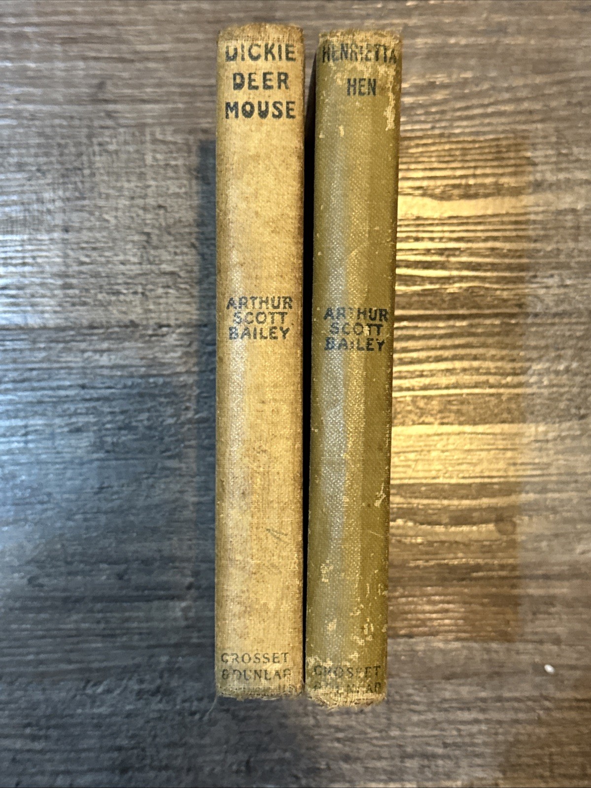 Lot of 2 Arthur Scott Bailey 1st ed. Slumber Town Tales & Sleepy-Time H/C Books