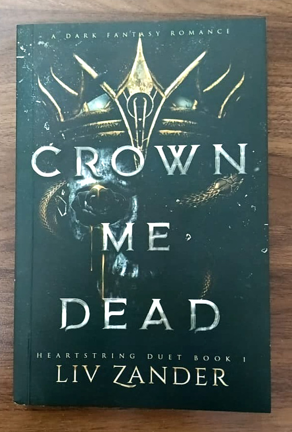 Crown Me Dead By Liv Zander Dark Fantasy Romance Paperback Brand New USA