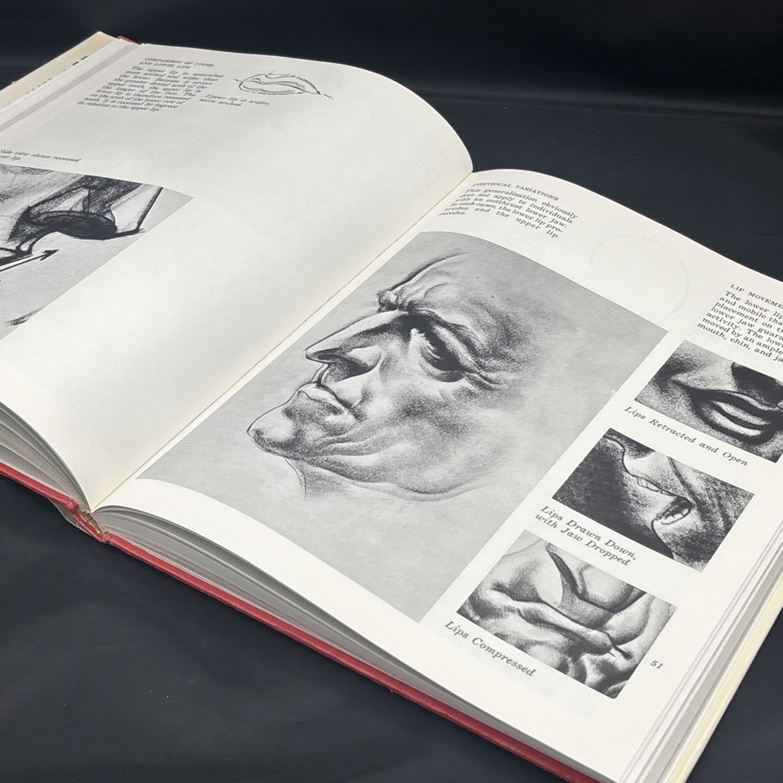 Drawing the Human Head Burne Hogarth 300 Illustration Hardcover Book