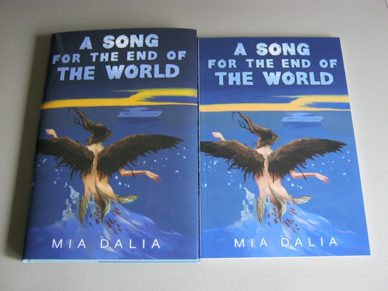 A SONG FOR THE END OF THE WORLD by MIA DALIA EARTHLING SIGNED LTD & ARC/PROOF