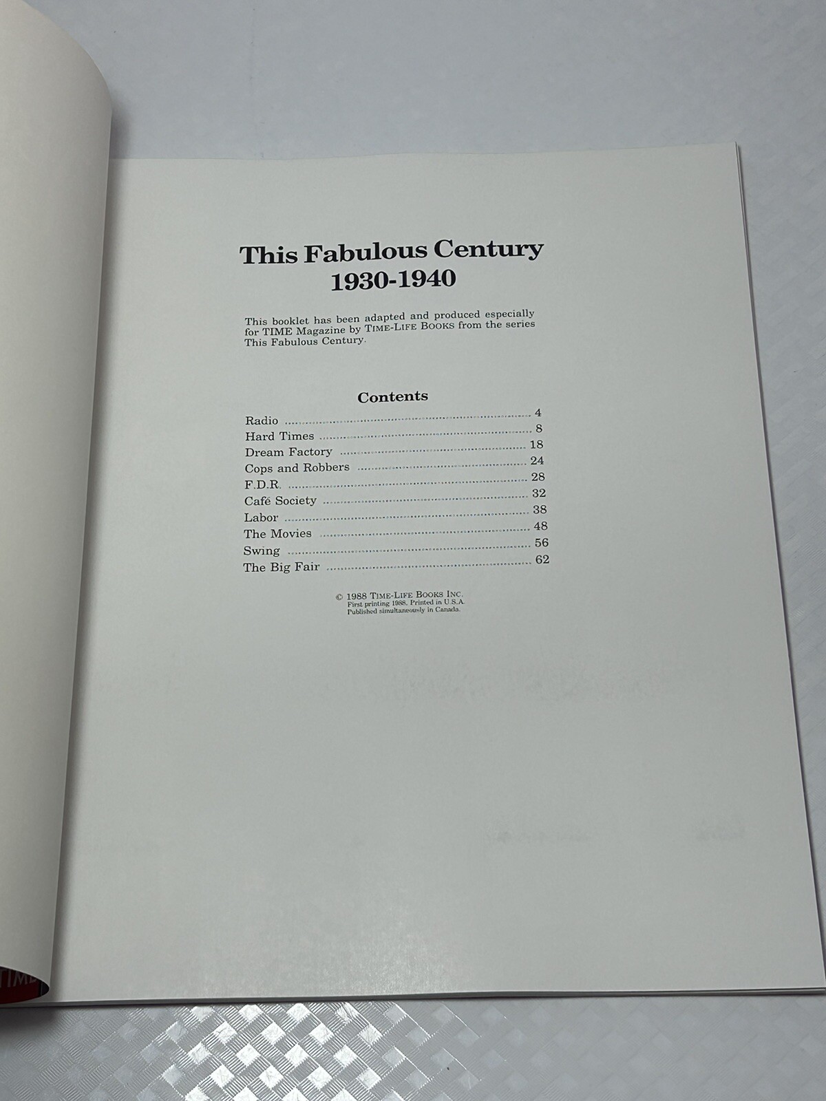 This Fabulous Century by Time Life Complete Set of 5 Books 1988