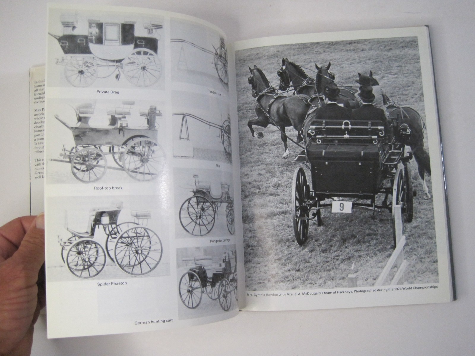 The Art of Driving by Max Pape – HC 1988 – Driving of Horse-Drawn Vehicles