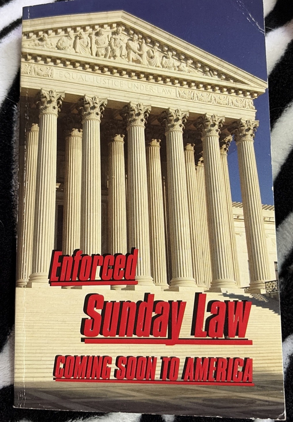 Enforced Sunday Law Coming Soon To America By Vance Ferrell