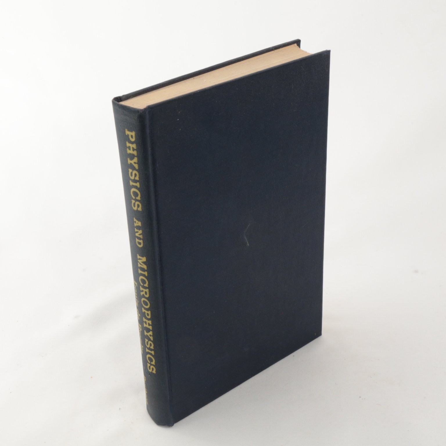Physics and Microphysics Louis de Broglie 1955 Einstein Foreword Pantheon Books