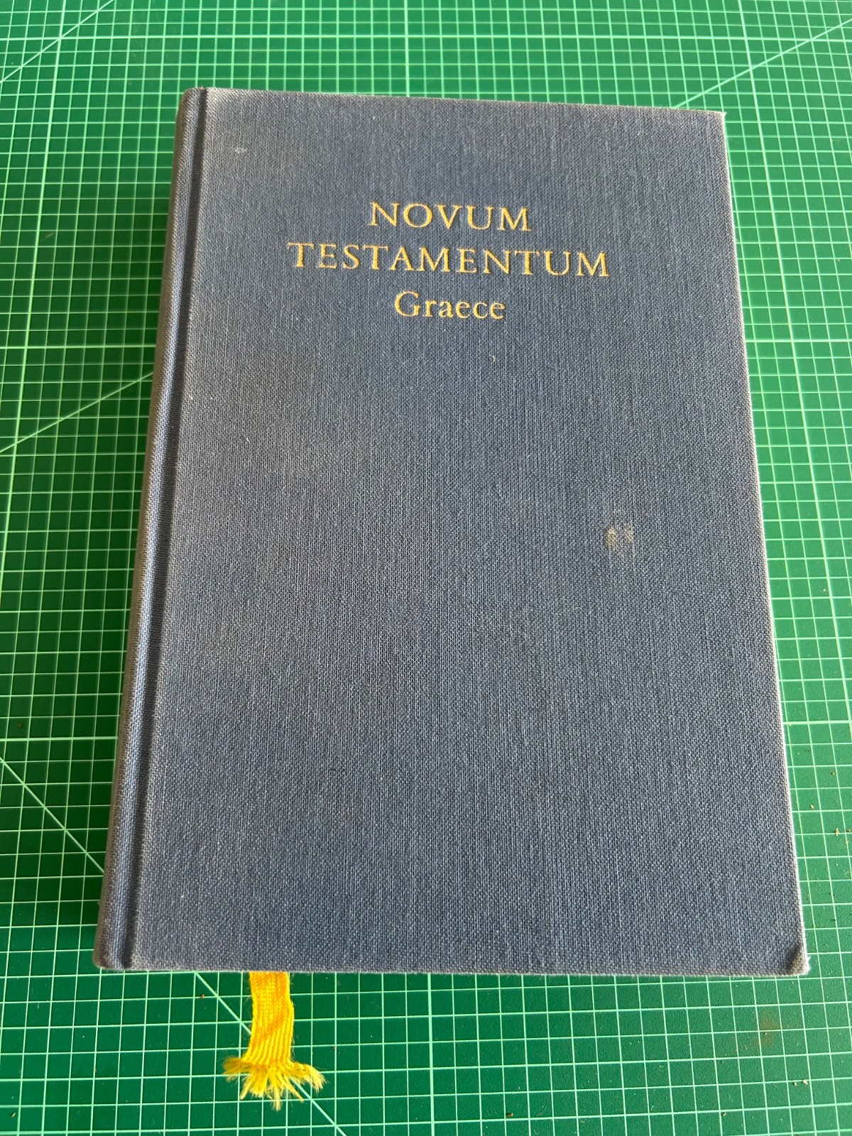 Novum Testamentum Graece by United Bible Societies (cloth cover) HARDCOV 1969 VG