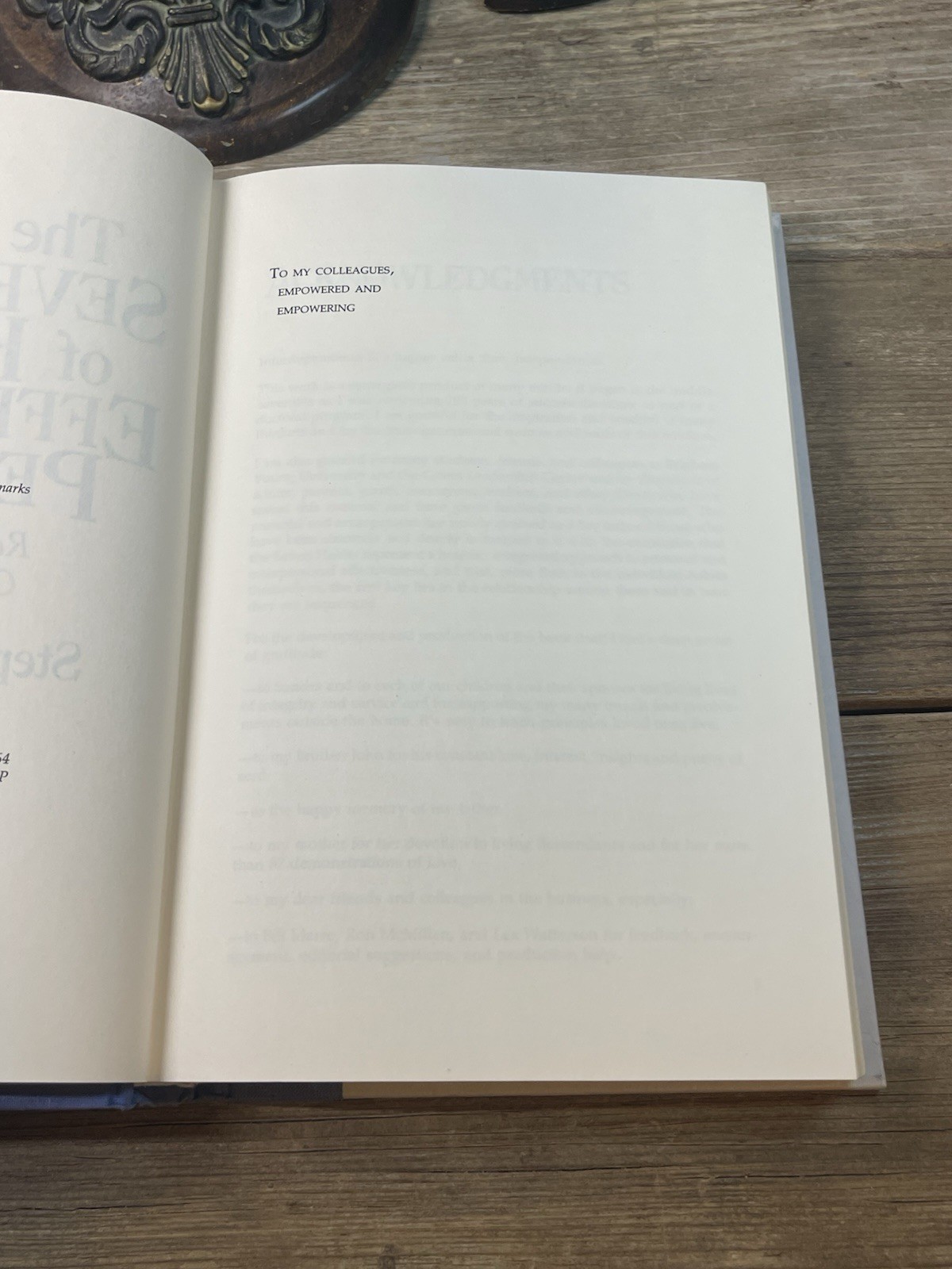Seven Habits of Highly Effective People FIRST EDITION PRINT – Stephen R. Covey