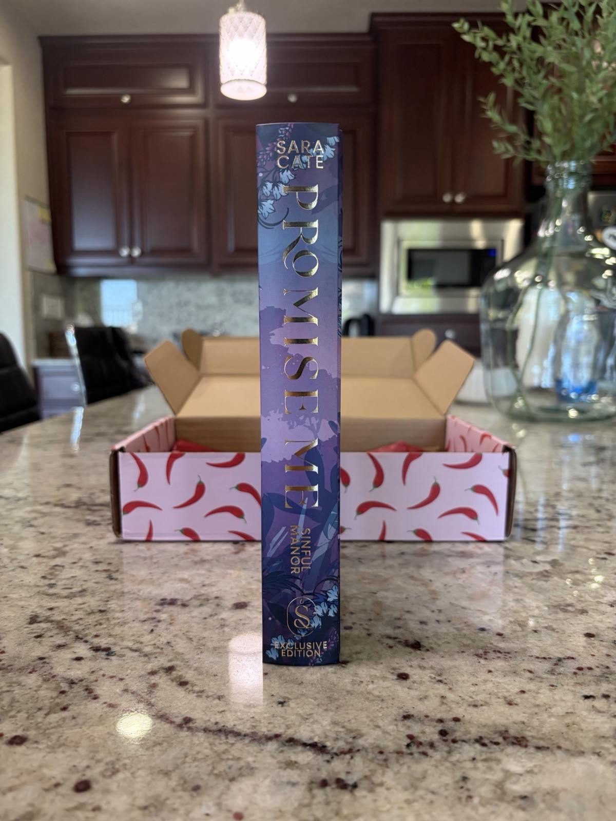 Smut & Sip SIGNED Sara Cate Promise Me Special Edition Hardcover + Art Print New