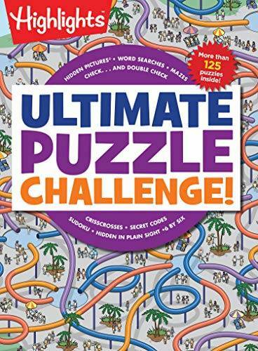 Ultimate Puzzle Challenge! (Highlights(TM) Jumbo Books & Pads) – GOOD