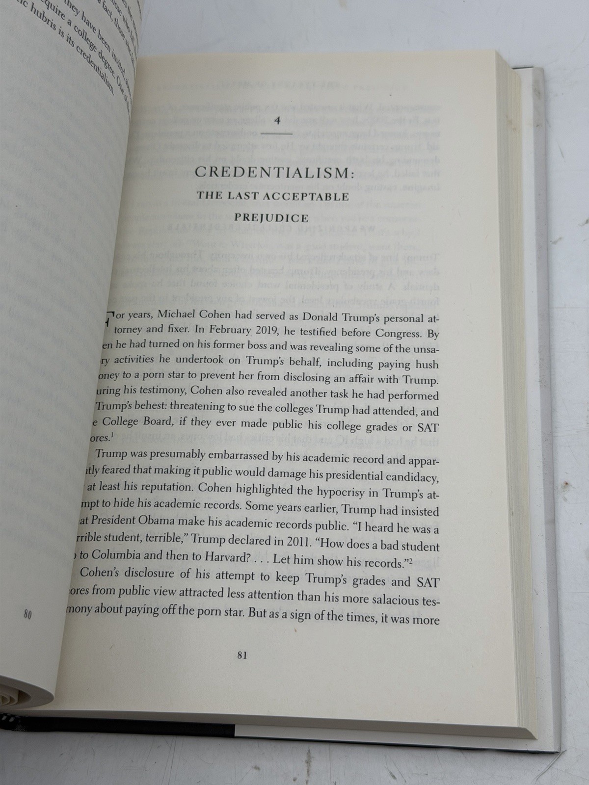 Signed First Edition The Tyranny of Merit Michael J. Sandel 2020 Hardcover