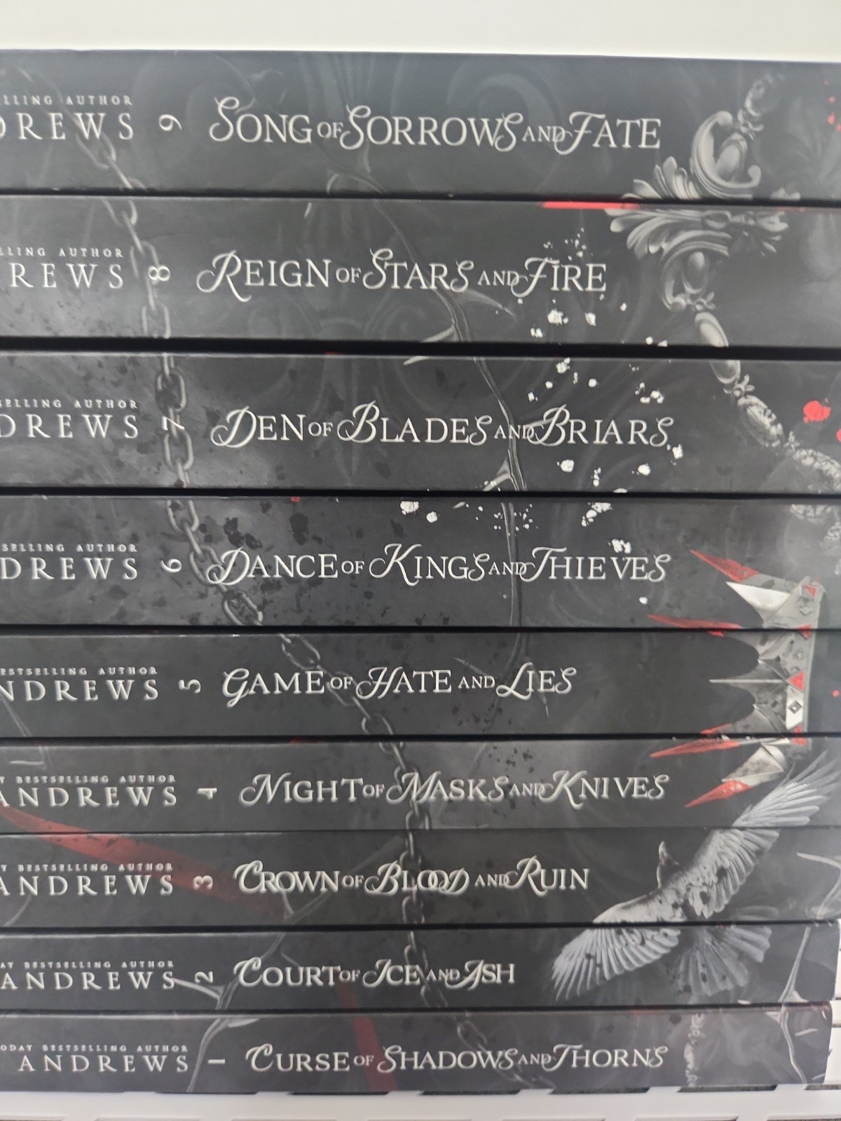 LJ Andrews The Broken Kingdom Series 1-9 Read Disc