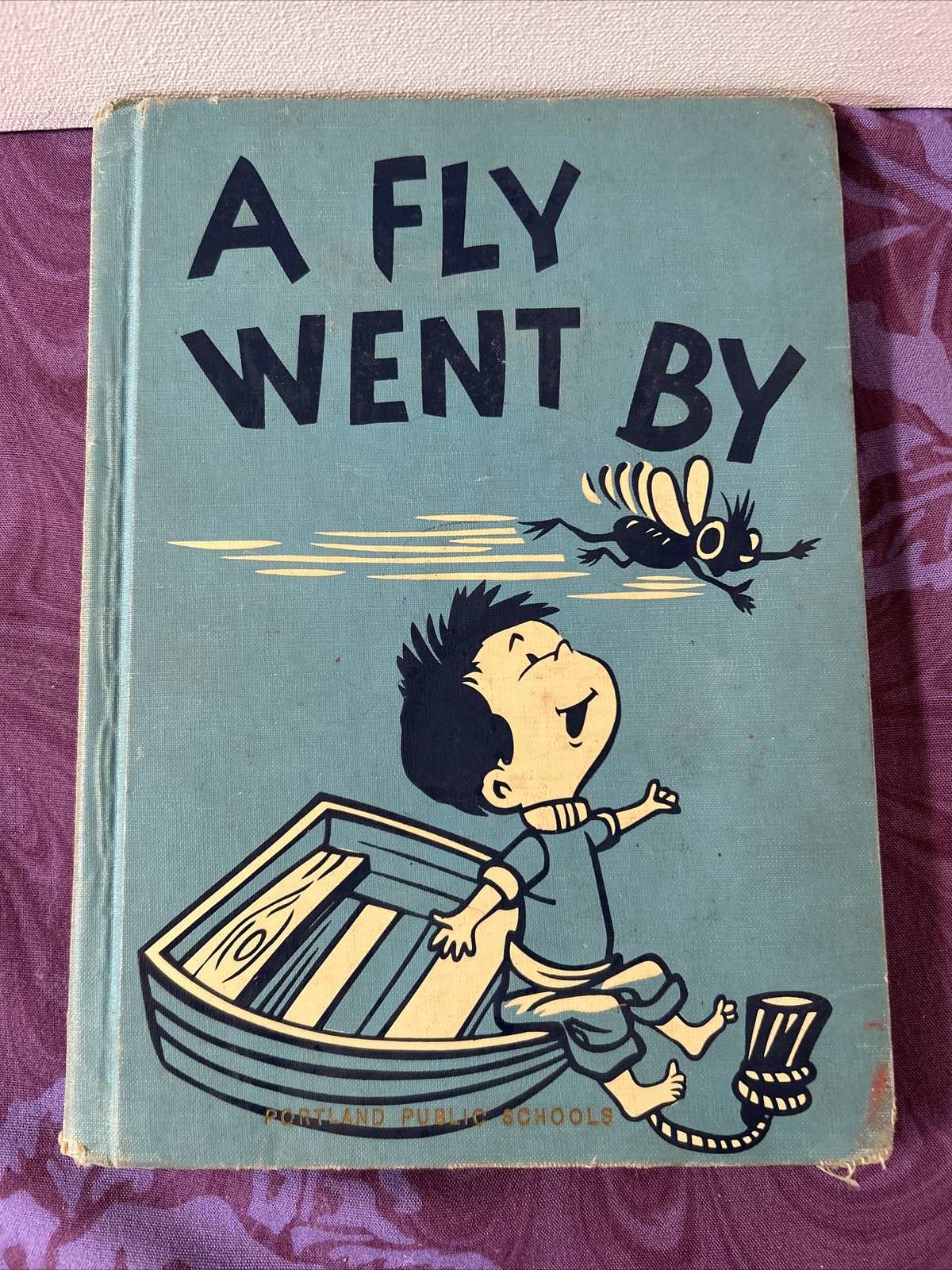 A FLY WENT BY Stated First Edition 1958 RARE HARDCOVER VARIANT Mike McClintock
