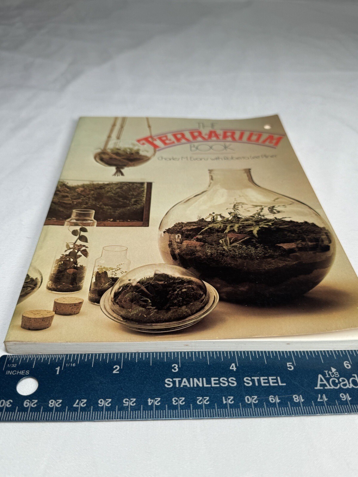 The Terrarium Book By Charles M. Evans W/ Roberta Lee Pliner
