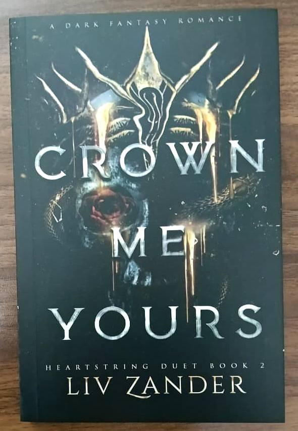 Crown Me Yours By Liv Zander Dark Fantasy Romance Paperback Brand New USA