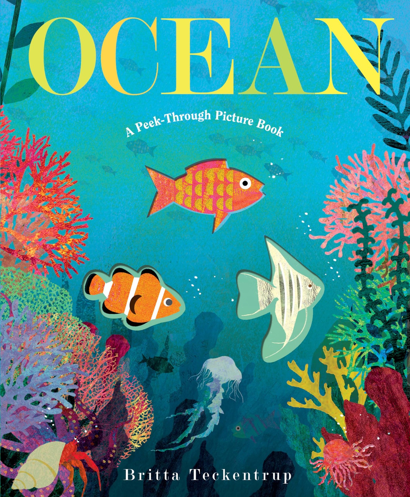 Ocean: A Peek-Through Picture Book – Teckentrup, Britta – Good – See conditi…
