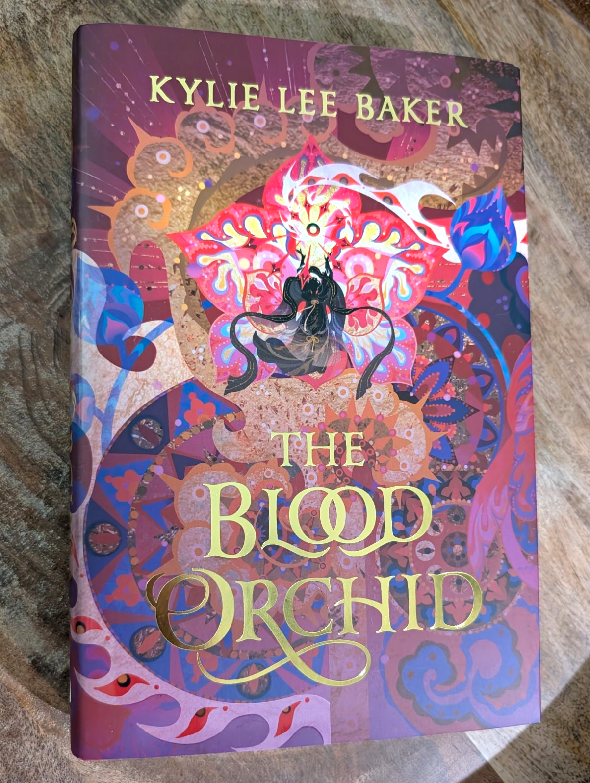 The Blood Orchid By Kylie Lee Baker Signed FairyLoot Hardcover Exclusive Edition