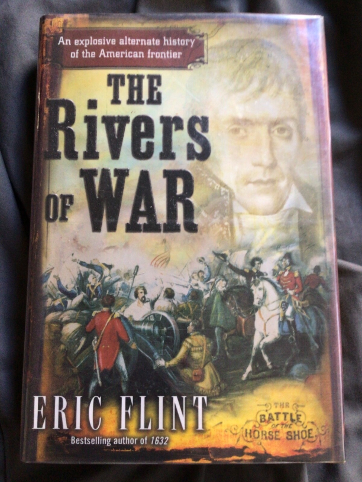 *Signed* The Rivers of War by Eric Flint (2005, Hardcover)