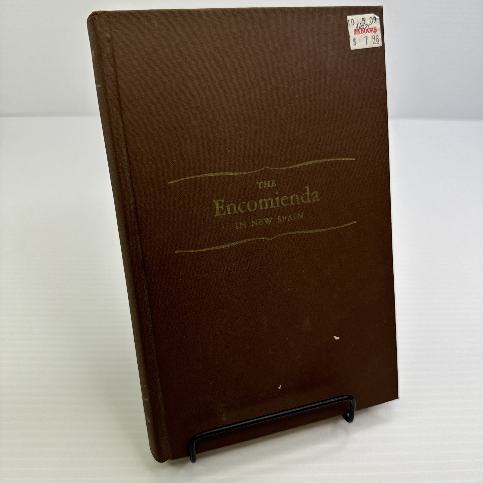 The Encomienda in New Spain Lesley Byrd Simpson 1966 HC Spanish Mexico Beginning