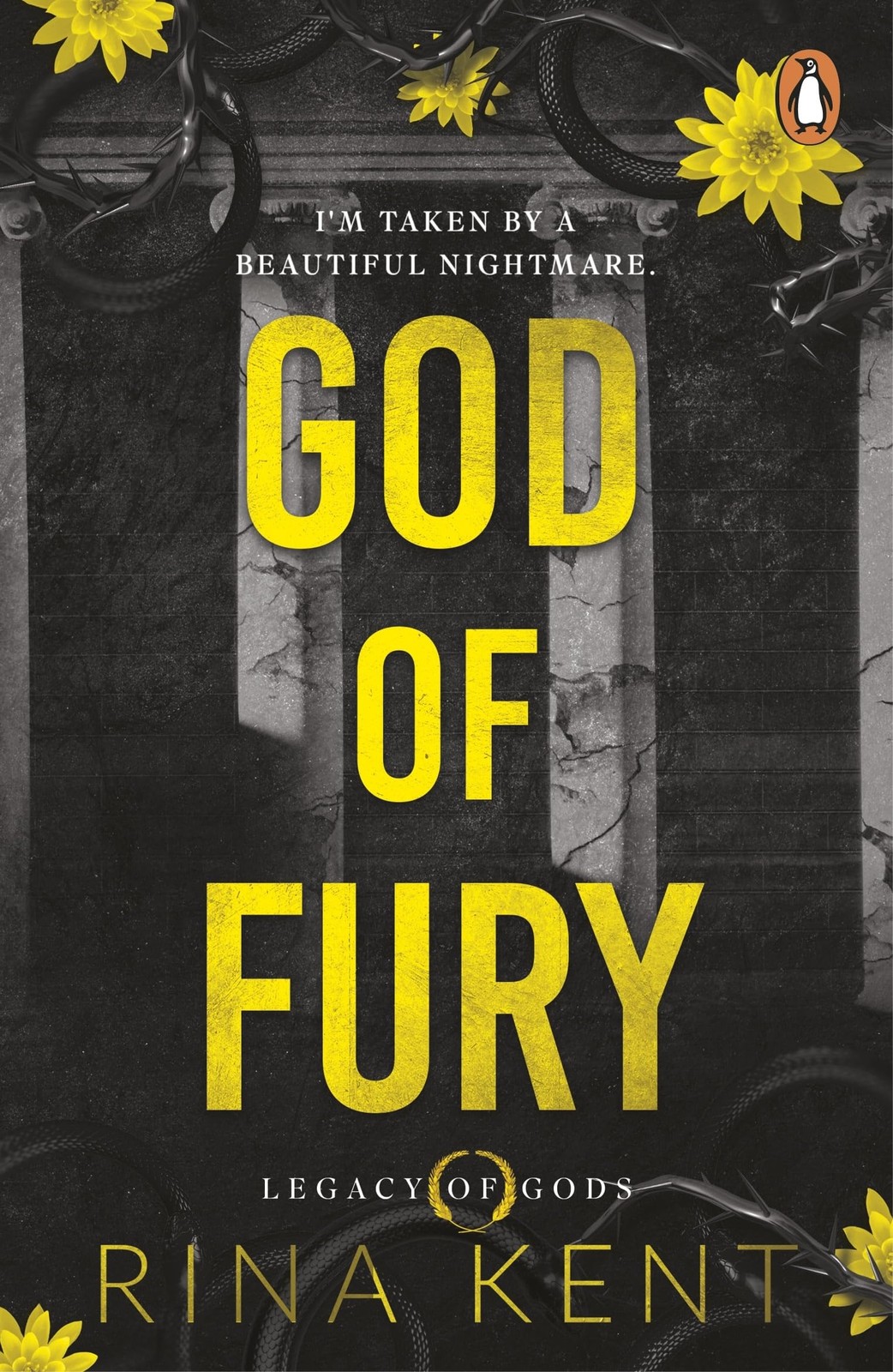 God of Fury By Kent, Rina Rina Kent,