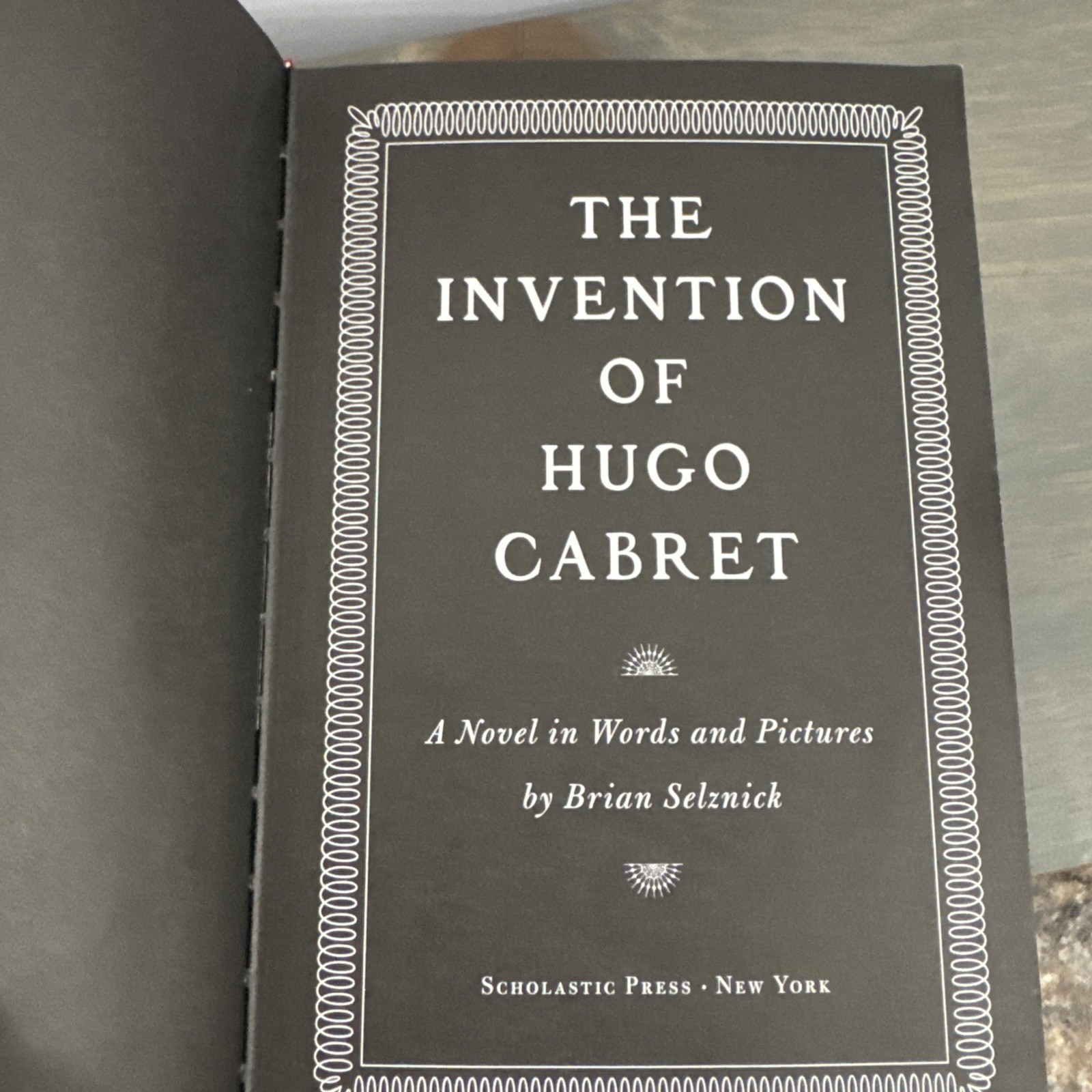 The Invention of Hugo Cabret by Brian Selznick 2007 Scholastic Press Hardcover