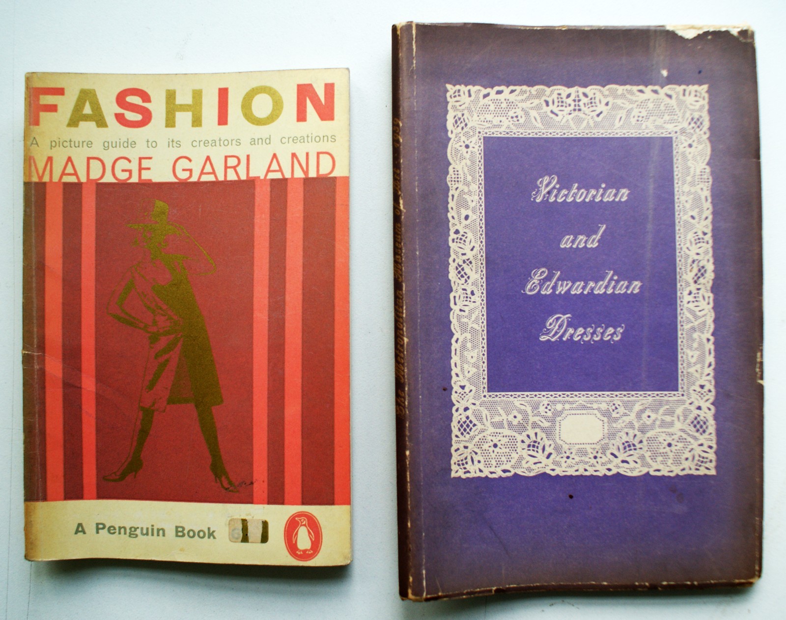 FASHION Madge Garland 1962 + EXHIB. VICTORIAN & EDWARDIAN DRESSES 1939 MET [299]