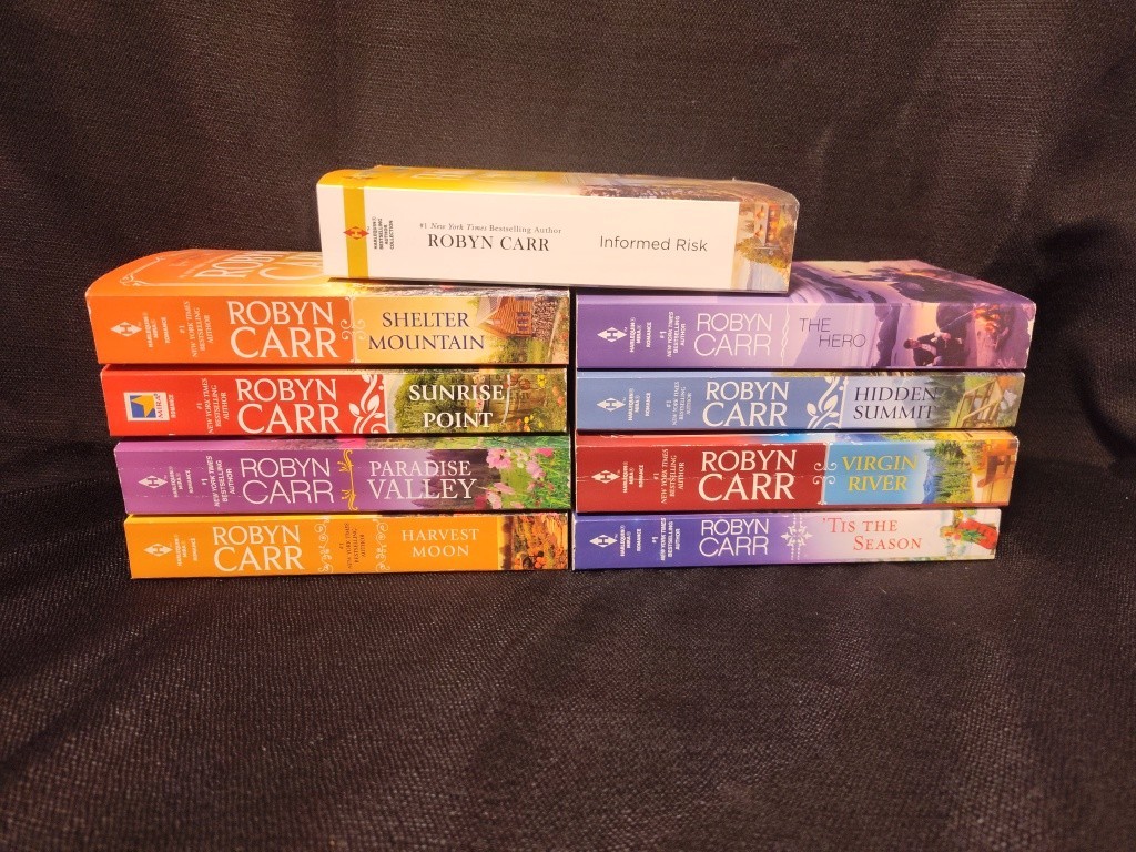 Lot Of 9 Books by Robyn Carr Paperback Romances Basically Brand New Condition