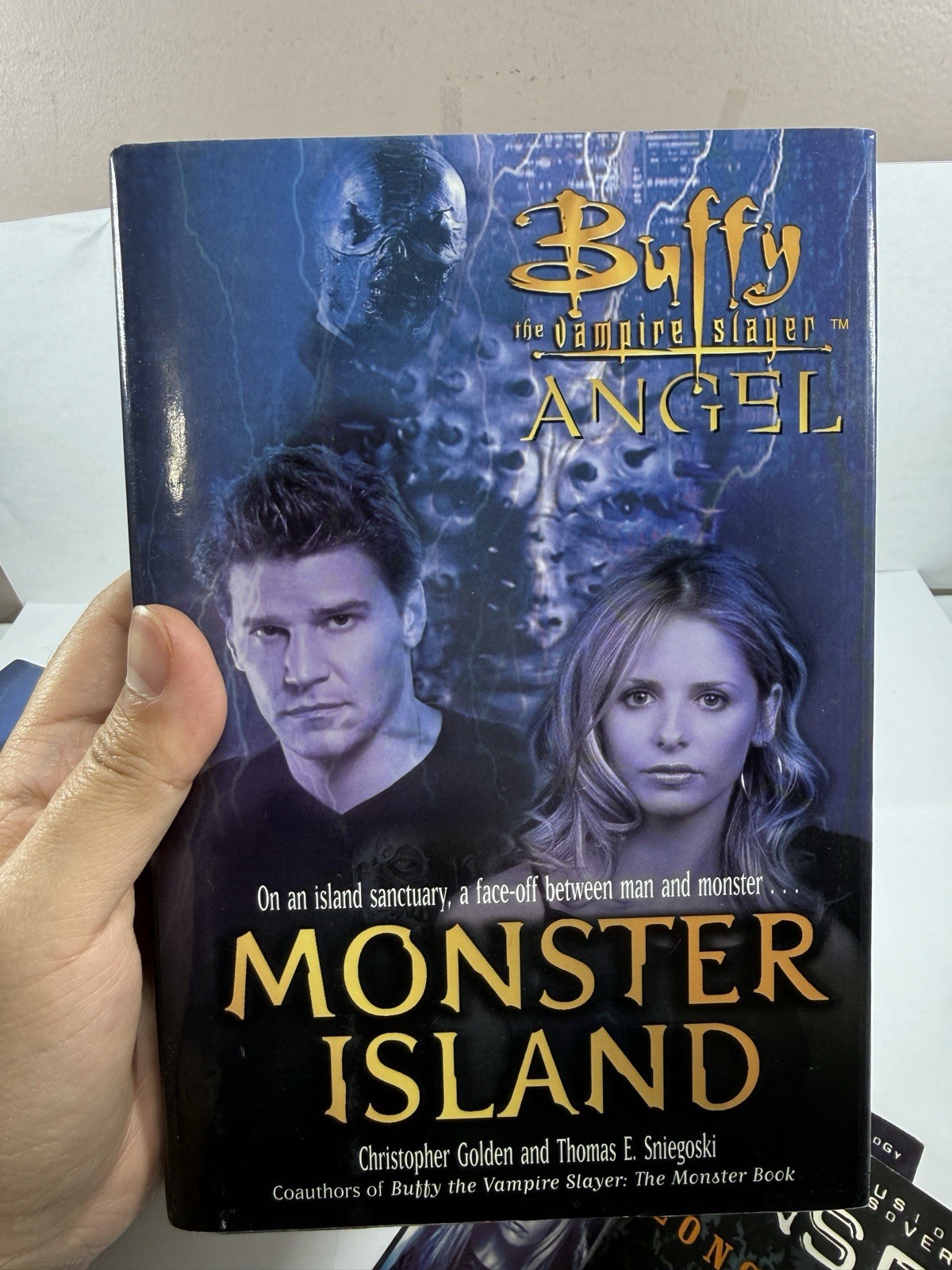 Lot Of 5 Buffy The Vampire Slayer Angel Monster Island Hardcover Books + Unseen