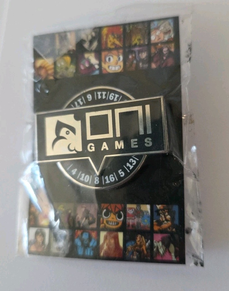 Oni Press Rare Collectable Pin Brooch Comic Convention Collectable Brand New