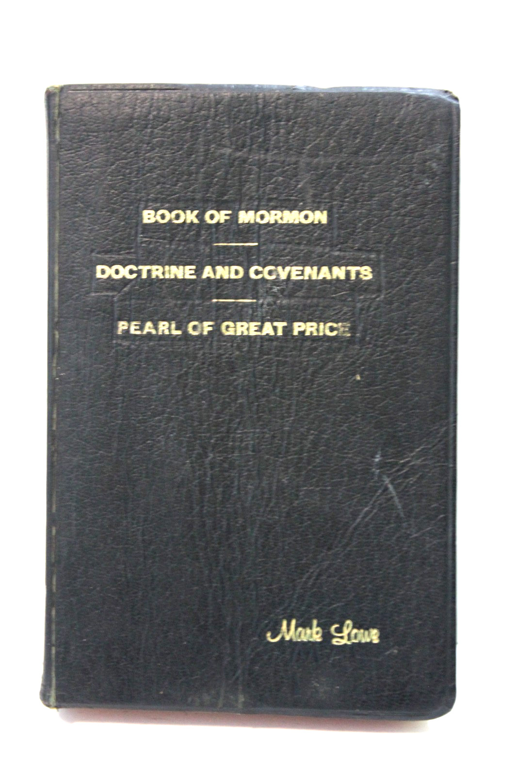 1977 LDS Indexed Book Of Mormon Doctrine Covenants Pearl Of Great Price Black