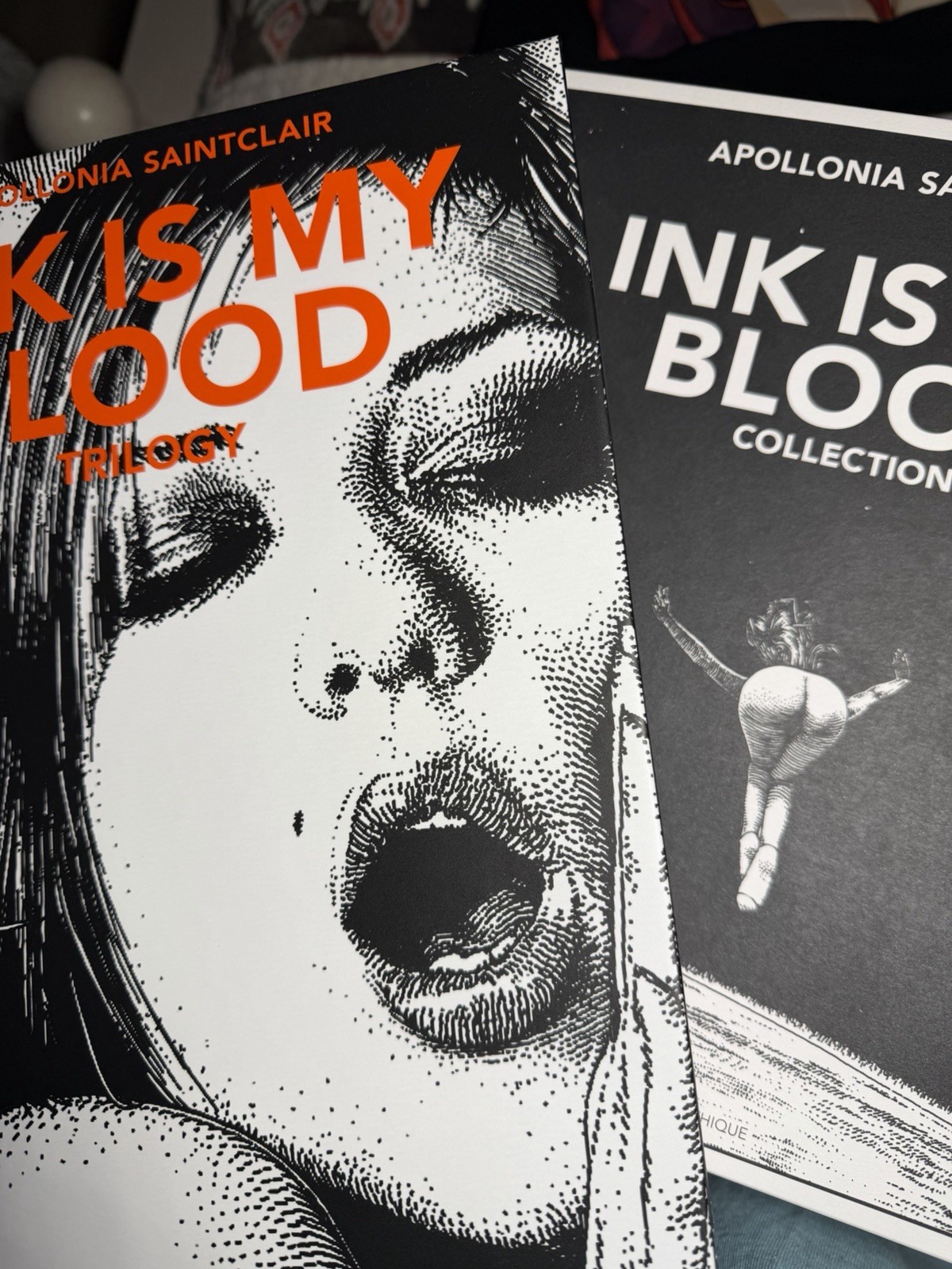 Apollonia INK IS MY BLOOD Collection Box Sets Exclusive Signed& Custom Drawings