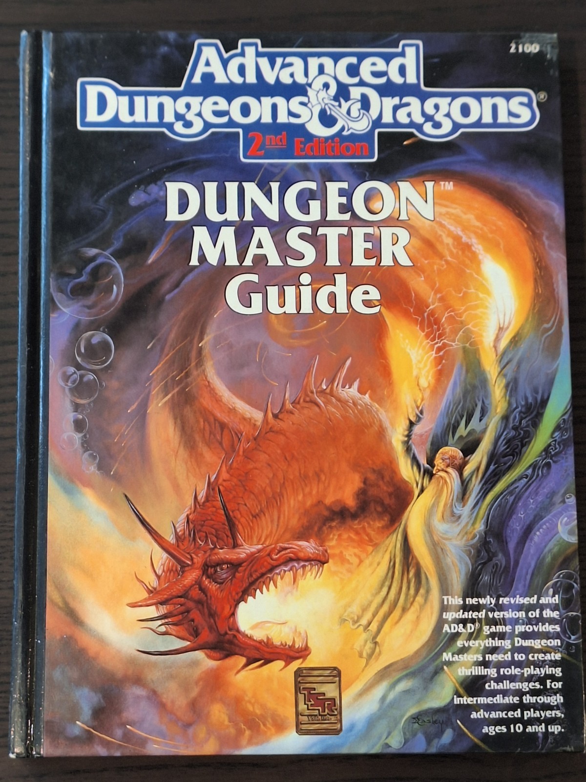 ADVANCED DUNGEONS & DRAGONS 2nd Ed Dungeon Masters Guide Hardcover (TSR 1989)