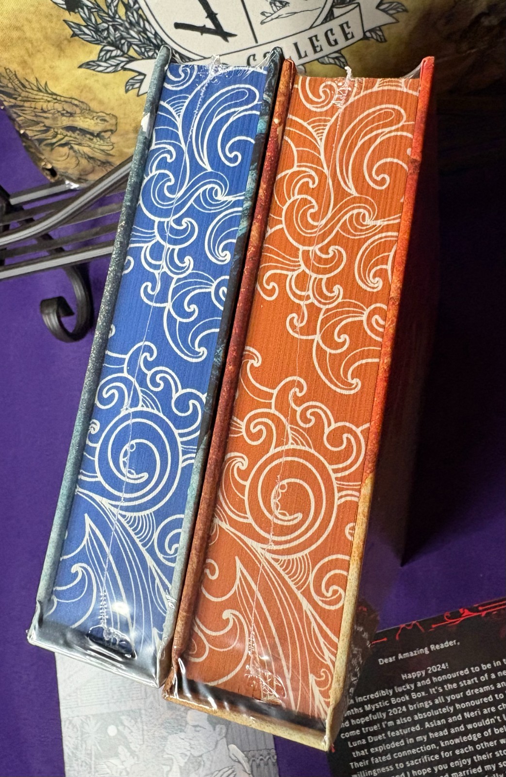 Mystic Book Box Luna Mare & Cor Amare, Sealed, Art Cards, Author Letter