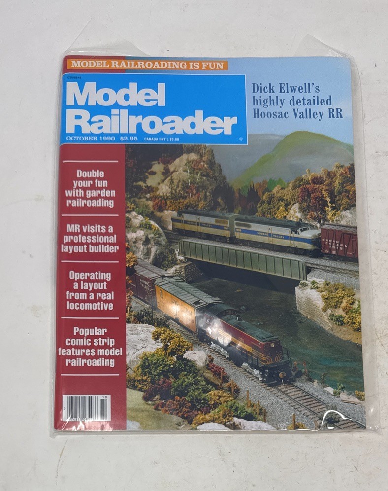 Model Railroader Magazine October 1990