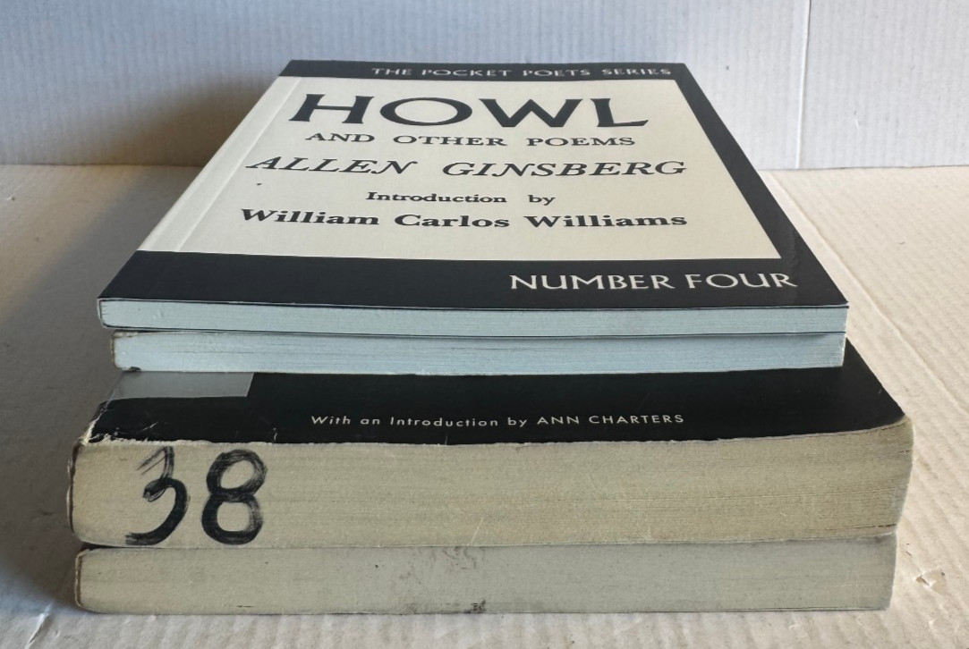 Jack Kerouac On the Road + Big Sur + Scattered Poems + Allen Ginsberg Howl Lot
