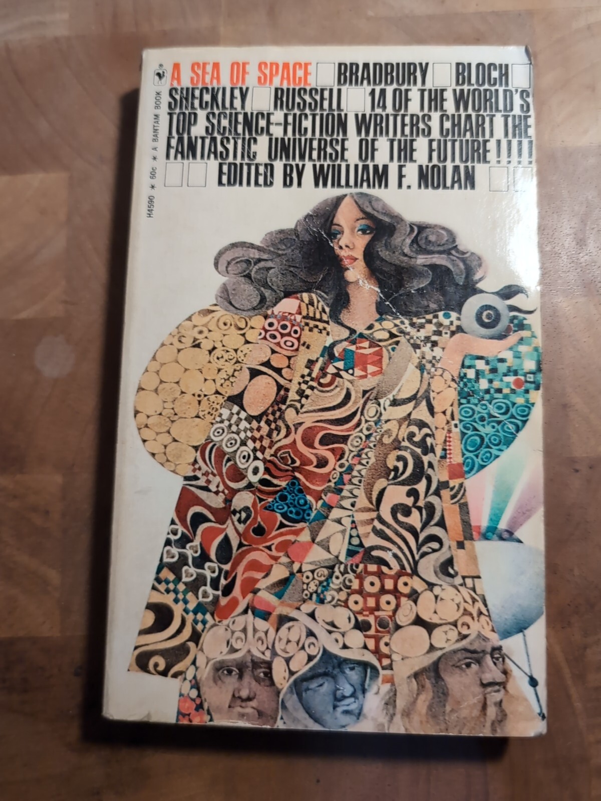 A Sea of Space (Anthology) by William Nolan; PB Acc Bantam 1970