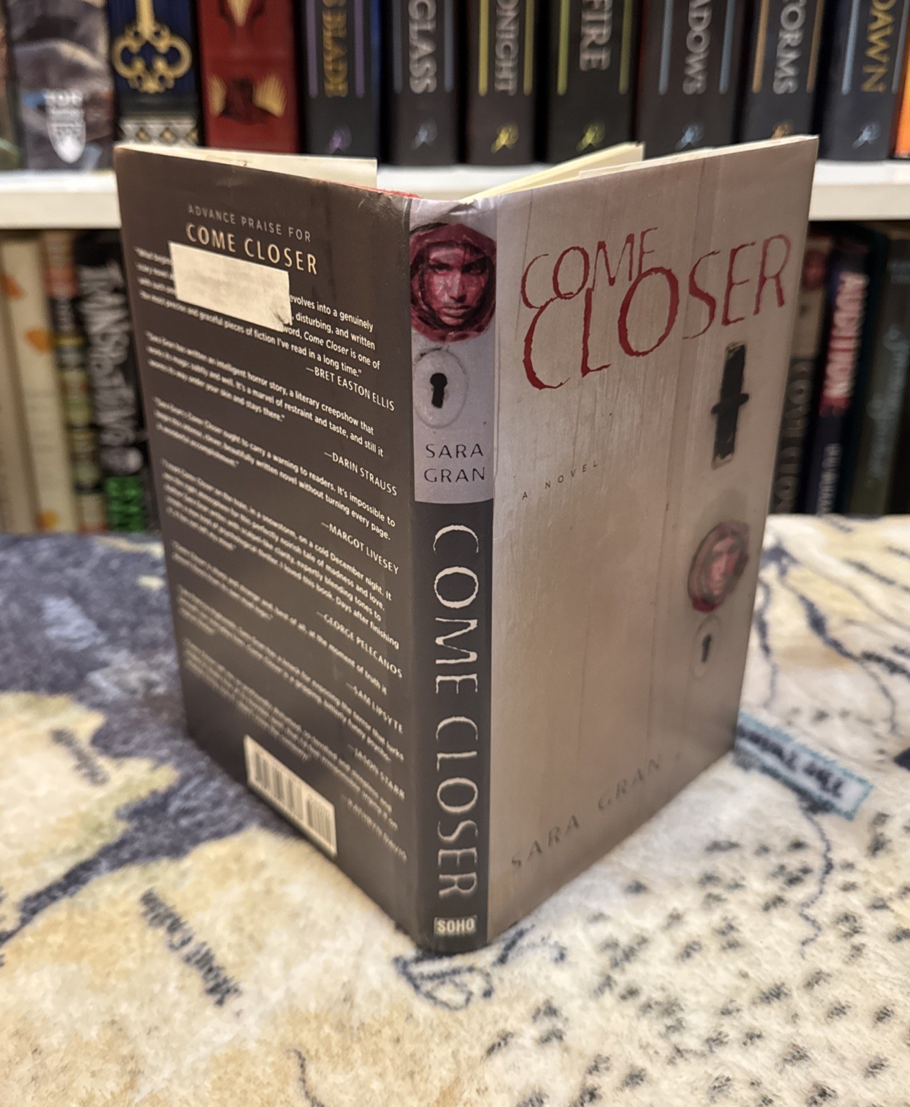 Come Closer by Sara Gran (2003, Hardcover) Rare Horror Thriller, 1st/1st, ACCPT