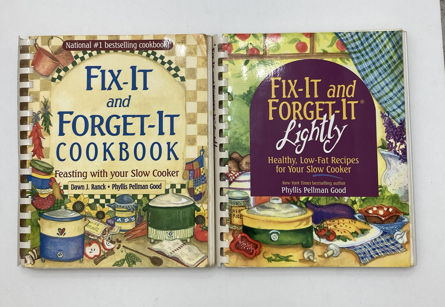 Fix-It and Forget-It And Fix-It And Forget-It Lightly Cookbooks 2 Books