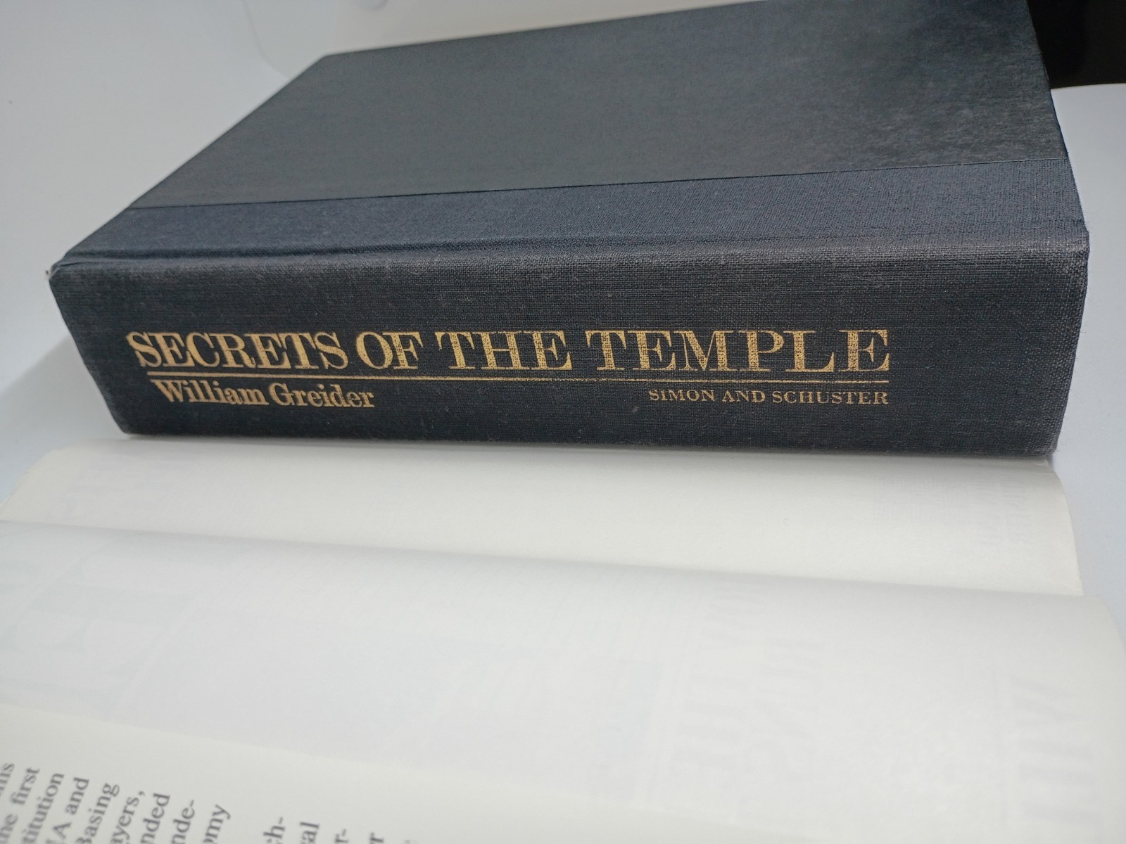 Secrets of the Temple: How the Federal Reserve Runs.. – Greider – 1987 Edition