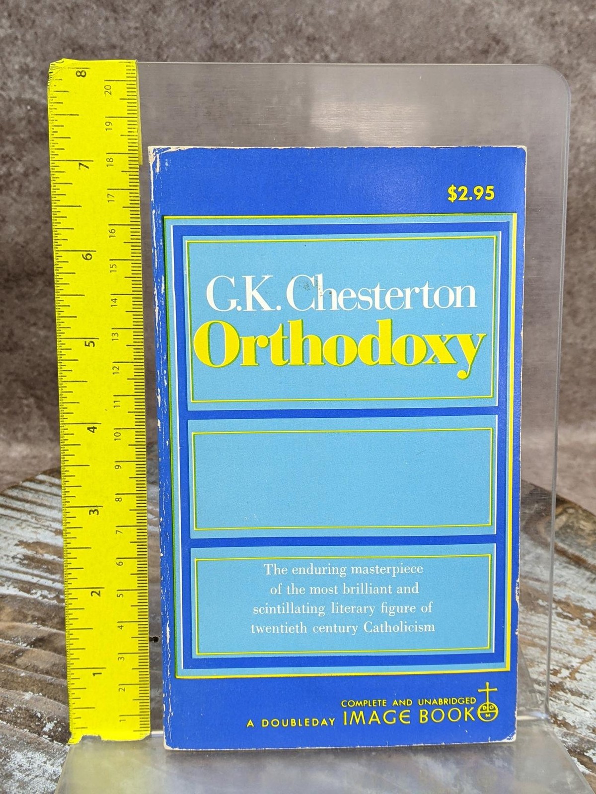 Orthodoxy by Gilbert Chesterton 1959 Paperback Image Book
