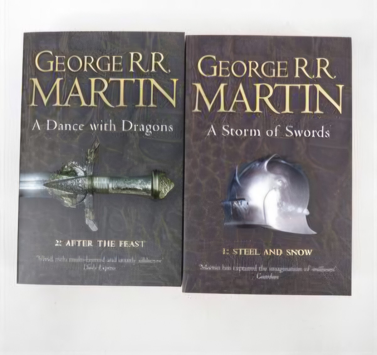 George R.R. Martin A Song of Ice and Fire 7 Book Box Set Never Read Like New