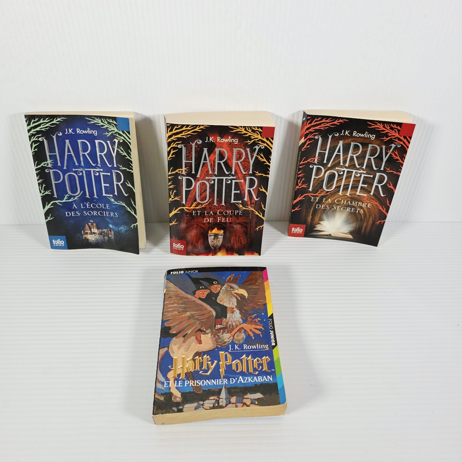 Harry Potter Series Paperback Books JK Rowling Lot Of 4 – Et La Coupe De Feu
