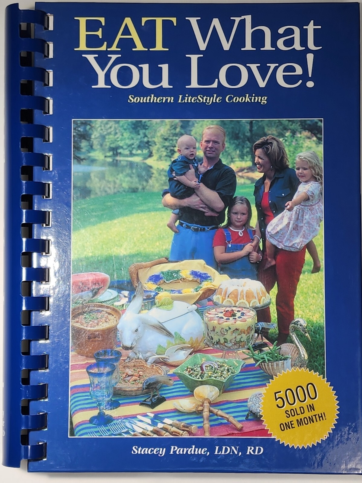 VTG comb bound What You Love Southern Lifestyle Cajun Cookbook Stacey Browning